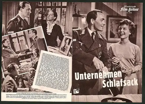 Filmprogramm IFB Nr. 2958, Unternehmen Schlafsack, Eva-Ingeborg Scholz, Paul Klinger, Regie Arthur Maria Rabenalt