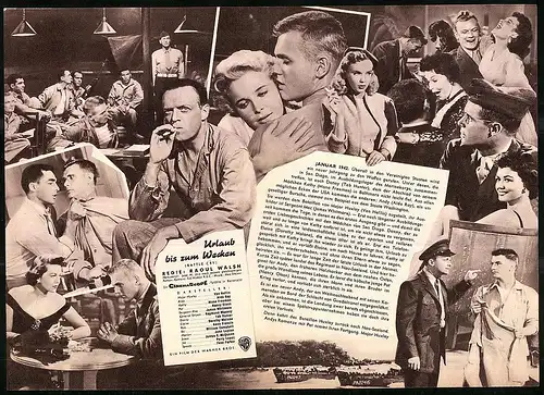 Filmprogramm IFB Nr. 2783, Urlaub bis zum Wecken, Van Heflin, Aldo Ray, Nancy Olsen, Regie Raoul Walsh