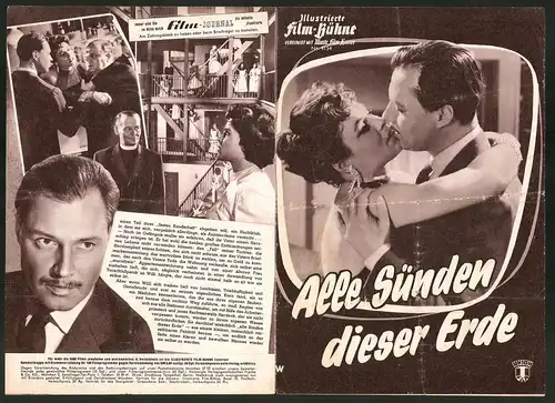 Filmprogramm IFB Nr. 4154, Alle Sünden dieser Erde, Barbara Rütting, Ivan Desny, Regie: Fritz Umgelter