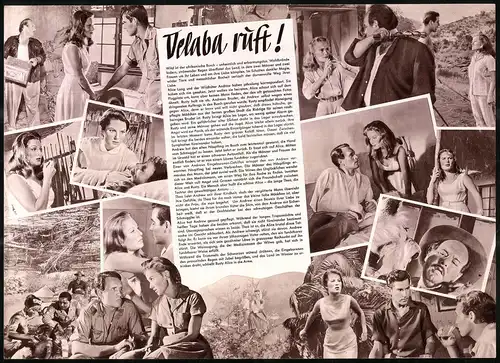 Filmprogramm DNF Nr. 4314, Velaba ruft!, Belinda Lee, Michael Craig, Regie: Ken Annakin