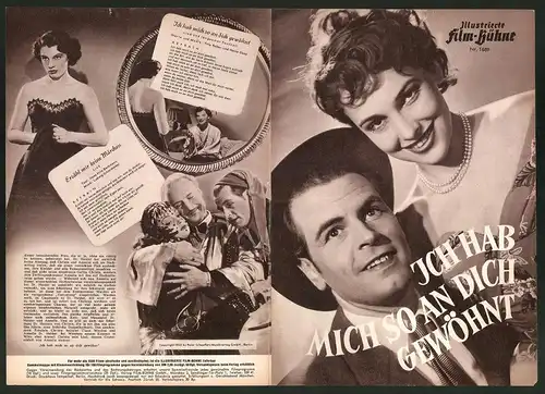 Filmprogramm IFB Nr. 1689, Ich hab mich so an dich gewöhnt, Inge Egger, O. W. Fischer, Regie: Eduard von Borsody