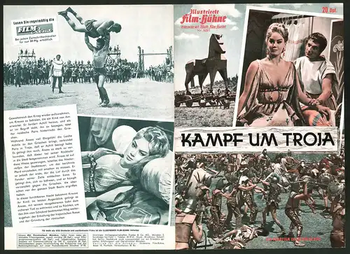 Filmprogramm IFB Nr. 6091, Kampf um Troja, Steve Reeves, Juliette Mayniel, Regie: Giorgio Ferroni