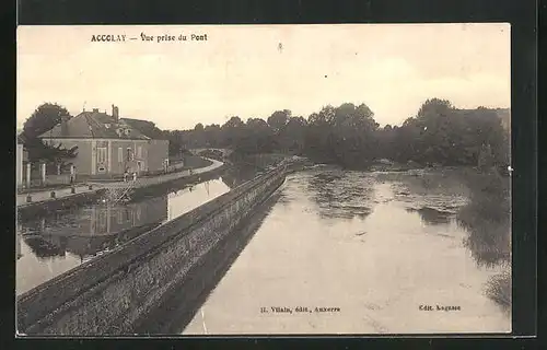 AK Accolay, Vue prise du Pont