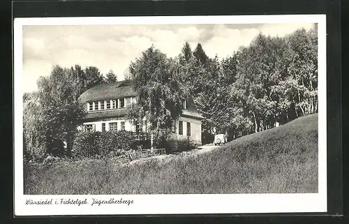AK Wunsiedel /Fichtelgeb., Jugendherberge