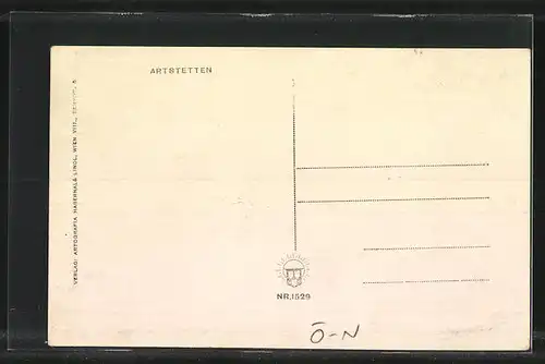 AK Artstetten, Ortsansichtvon einer Wiese aus, Zwiebeltürme