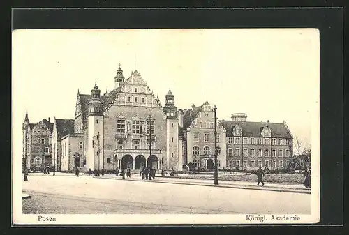 AK Posen / Poznan, Königl. Akademie