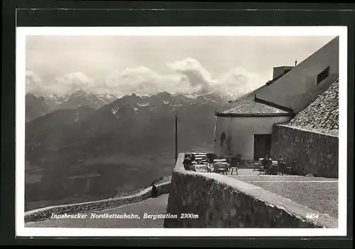 AK Innsbruck, Bergstation der Nordkettenbahn