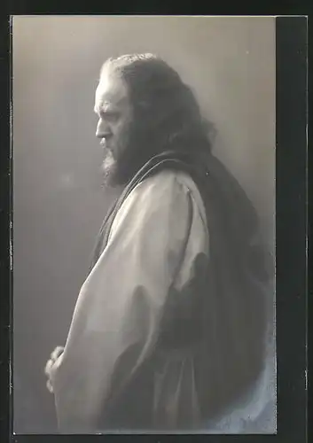 AK Oberammergau, Passionsspiel 1910, Jesus, Anton Lang