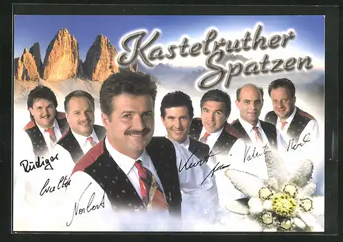 AK Musikergruppe Kastelruther Spatzen