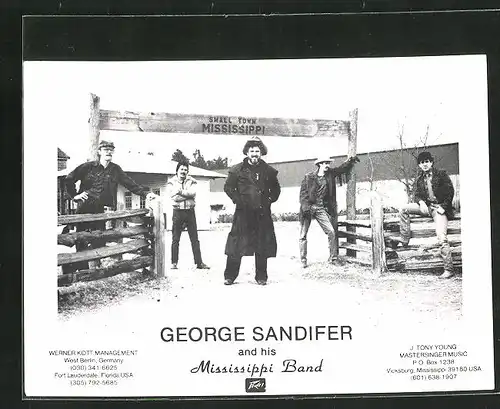 AK Musiker George Sandifer and his Mississippi Band