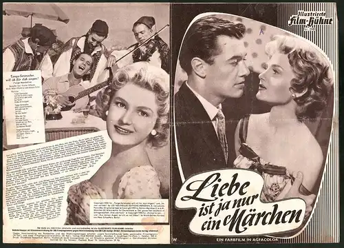 Filmprogramm IFB Nr. 2981, Liebe ist ja nur ein Märchen, Willy Fritsch, Eva Crüwell, Regie: A. M. Rabenalt