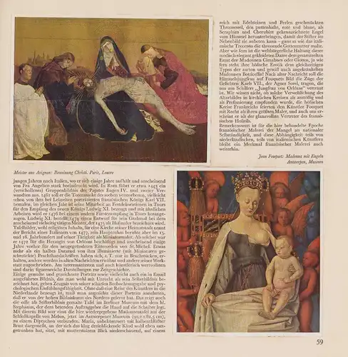Sammelalbum 96 Bilder, Die Malerei der Gotik und Früherenaissance, Bellini, Signorelli, Moser, Witz