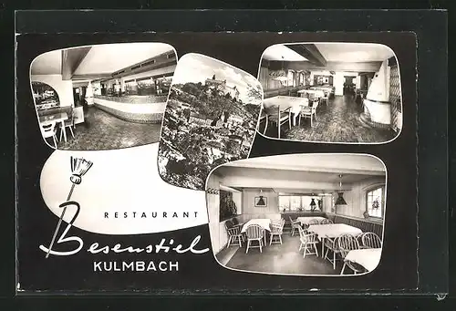 AK Kulmbach, Restaurant Besenstiel, Speiseräume, Tresen