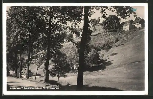 AK Schwarzenstein /Frankenwald, Ortspartie