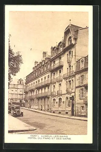 AK Luxeuil-les-Bains, Hotel du Parc et des Bains