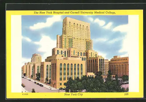 AK New York, NY, The New York Hospital and Cornell University Medical College