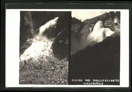 AK Innerfragant, Millius und Innerfraganter Wasserfälle
