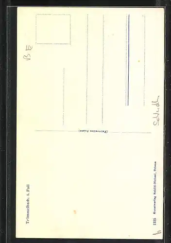 AK Trümmelbach, 5. Fall, Wasserfall