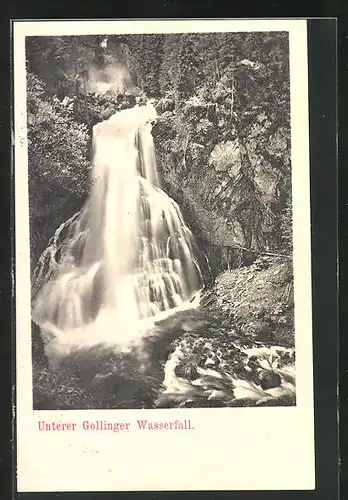 AK Golling, Unterer Gollinger Wasserfall