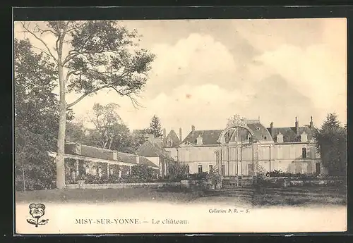 AK Misy-sur-Yonne, Le château