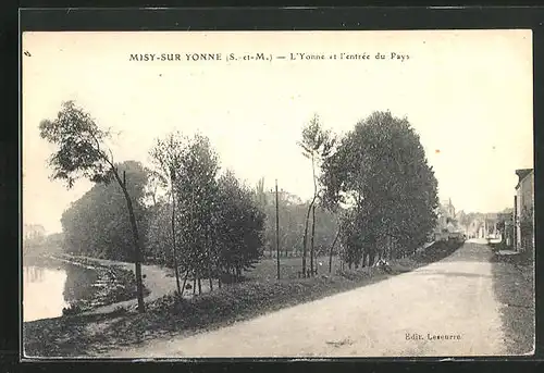 AK Misy-Sur-Yonne, L`Yonne et l`entrée du Pays