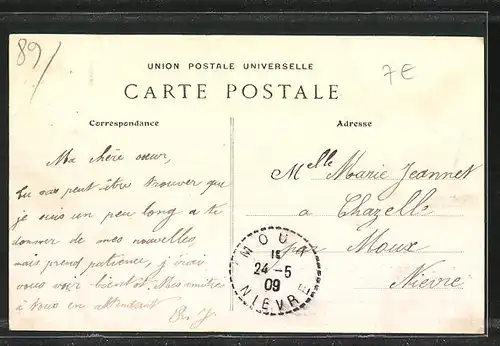 AK Mont-Saint-Sulpice, Vue générale