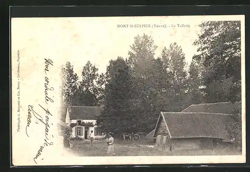 AK Mont-Saint-Sulpice, La Tuilerie
