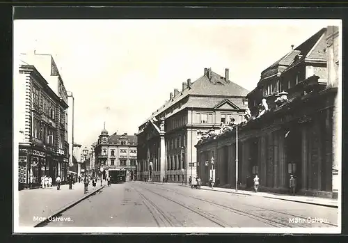 AK Mähr. Ostrau, Strasse des 28. Oktober