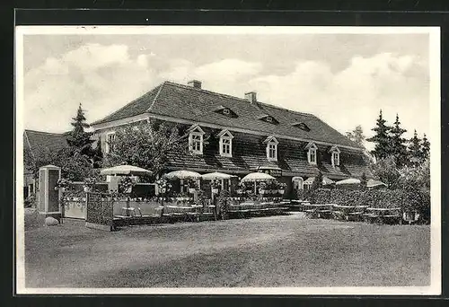 AK Düben, Gasthaus Rotes Haus