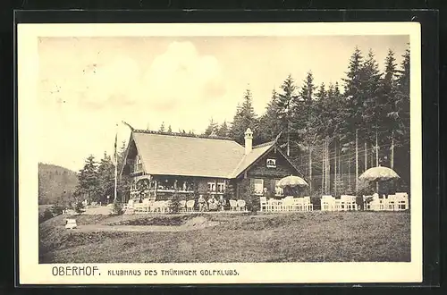 AK Oberhof, Klubhaus des Thüringer Goldklubs