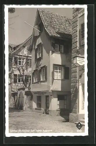 AK Lindau / Bodensee, Gasthaus Zum lieben Augustin