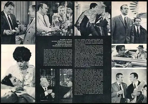 Filmprogramm Film für Sie Nr. 39 /67, Maigret und sein grösster Fall, H.Rühmann, Francoise Prévost, Regie: A. Weidenmann