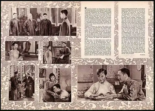 Filmprogramm PFP Nr. 34 /58, Das Haus des Mandarins, Ssun Dau-ling, Tschang Jui-fang, Regie: Tschen Ssi-ho