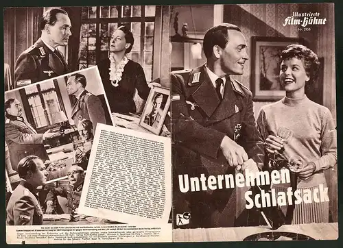 Filmprogramm IFB Nr. 2958, Unternehmen Schlafsack, Oskar Sima, Paul Klinger, Regie: A. M. Rabenalt