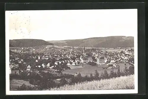 AK Tuttlingen, Ortsansicht der Bedeutenden Fabrikstadt