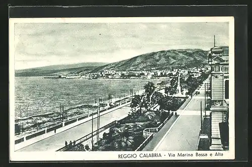 AK Reggio Calabria, Via Marina Bassa e Alta