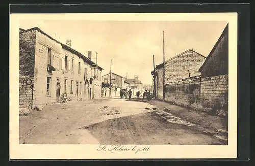 AK St. Hilaire-le-petit, Strassenpartie