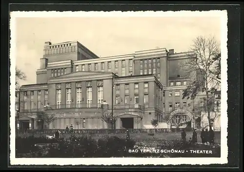 AK Teplitz Schönau / Teplice, Theater
