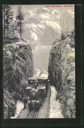 AK Brünigbahn, Passhöhe
