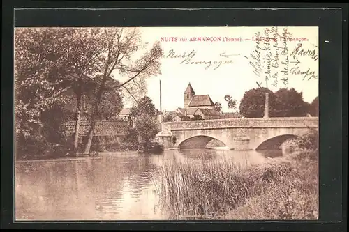 AK Nuits-sur-Armancon, La Pont de l`Armancon