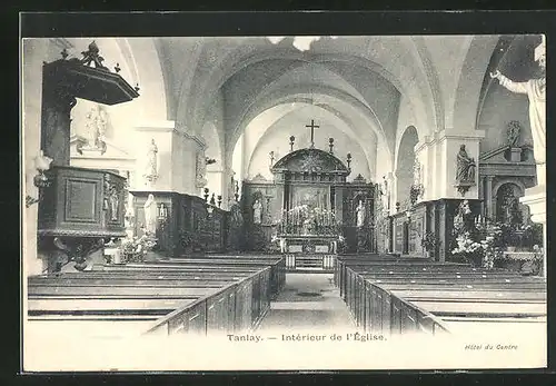 AK Tanlay, Intérieur de l`Eglise