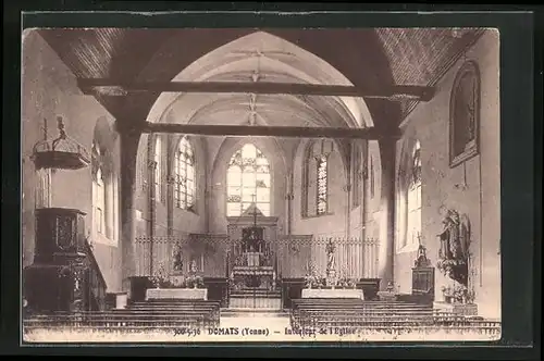 AK Domats, Intérieur de l`Eglise