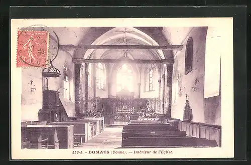 AK Domats, Intérieur de l`Eglise