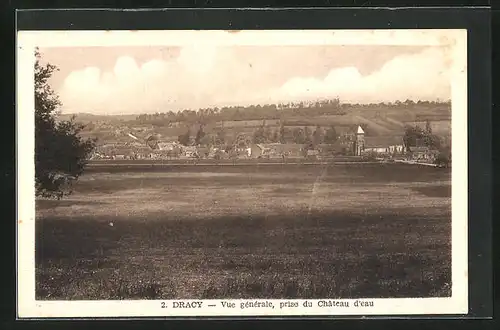 AK Dracy, Vue générale, prise du Château d`eau