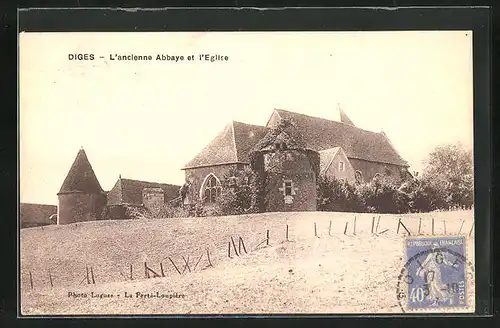 AK Diges, L`ancienne Abbaye et l`Eglise