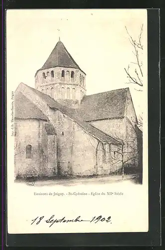 AK St-Cydroine, Eglise du XIIe Siècle
