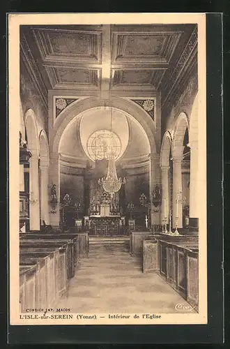 AK L`Isle-sur-Serein, Intérieur de l`Eglise