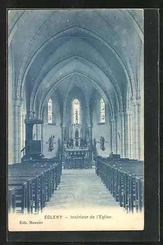 AK Egleny, Intérieur de l`Eglise