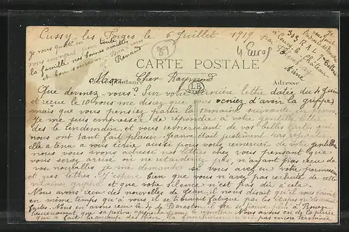 AK Cussy-les-Forges, Le Pont Rouge