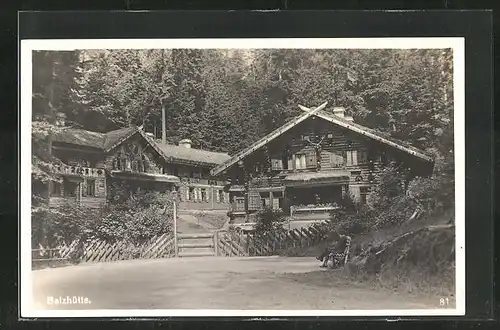 AK Dittersbach / Jetrichovice, Balzhütte